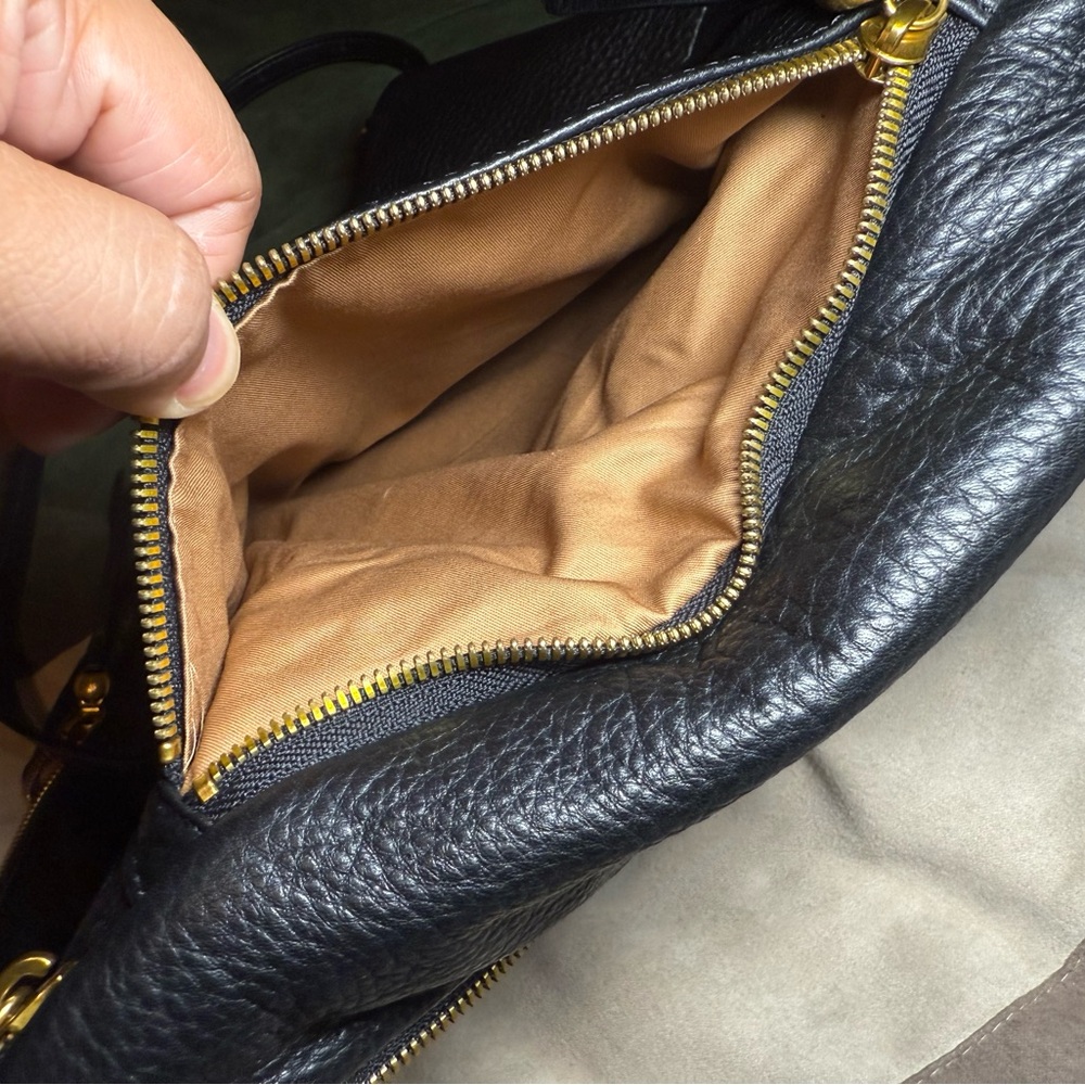 HOBO Black Leather Backpack - Picture 8 of 13